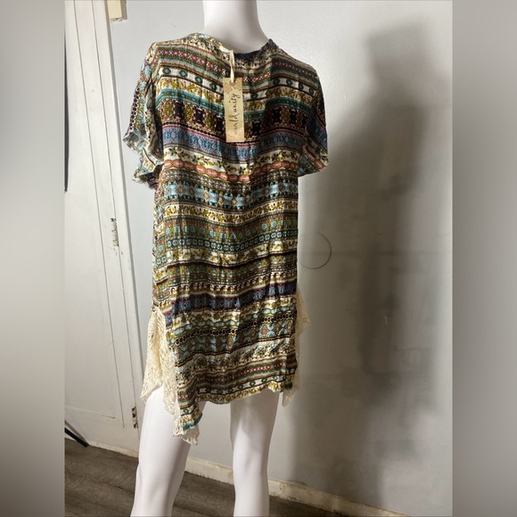 World Unity bohemian tunic size M - Picture 6 of 9